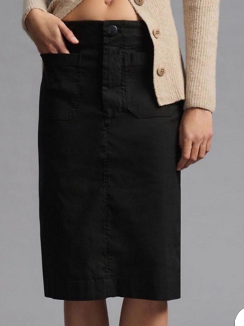 Maeve (Anthropologie) - Colette Black Skirt - Medium